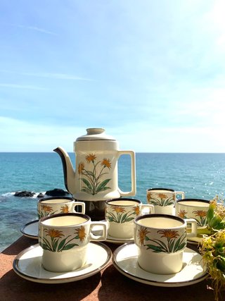 JUEGO DE CAFÉ ITALIANO VINTAGE