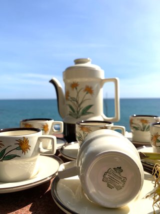 JUEGO DE CAFÉ ITALIANO VINTAGE
