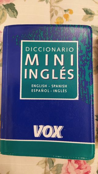 Diccionarios mini de idiomas