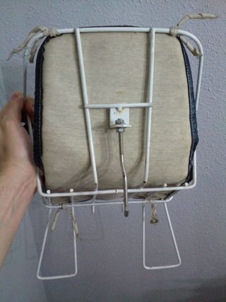 Silla portabebes antigua