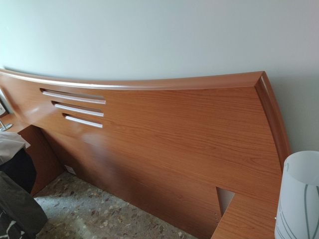 Dormitorio principal mesillas y cabecero