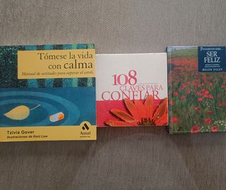 Lote libros pensamientos positivos