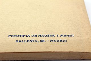 Bloc con 20 postales Museo del Prado Goya Retratos