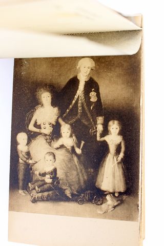 Bloc con 20 postales Museo del Prado Goya Retratos