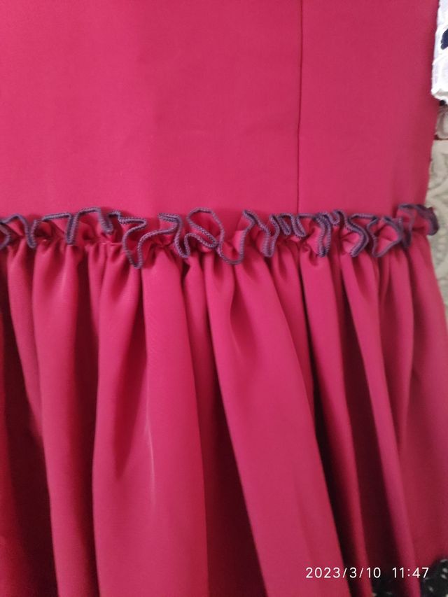 VESTIDO FLAMENCO/FERIA NIÑA "NUEVO" TALLA 10 AÑOS