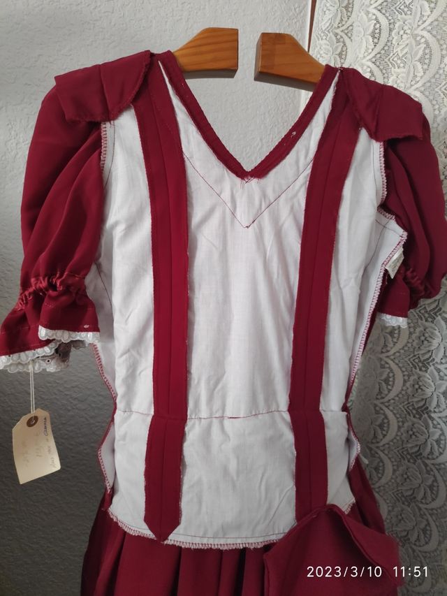 VESTIDO FLAMENCO/FERIA NIÑA "NUEVO" TALLA 10 AÑOS