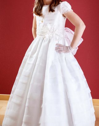 Vestido de comunión, niña 10 años