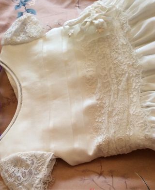 Vestido de comunión, niña 10 años