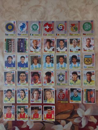 Cromos recuperados USA 94