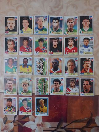 Cromos recuperados USA 94
