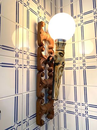 ANTIGUO APLIQUE DE PARED