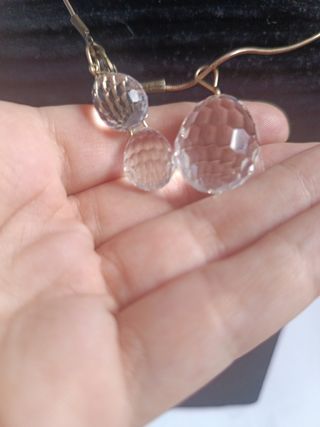 colgante y pendientes Swarovski bola