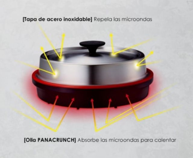 Horno microondas Inverter con grill NN-GD38HS