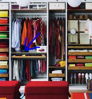 Pantalonero extraíble de armario Ikea Komplement