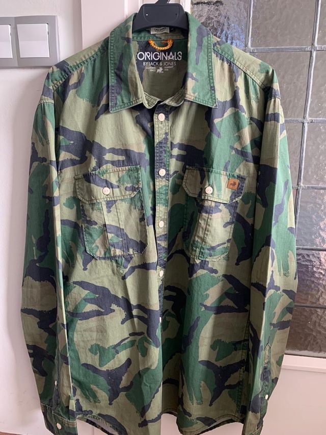 Camisa militar Jack&jones 