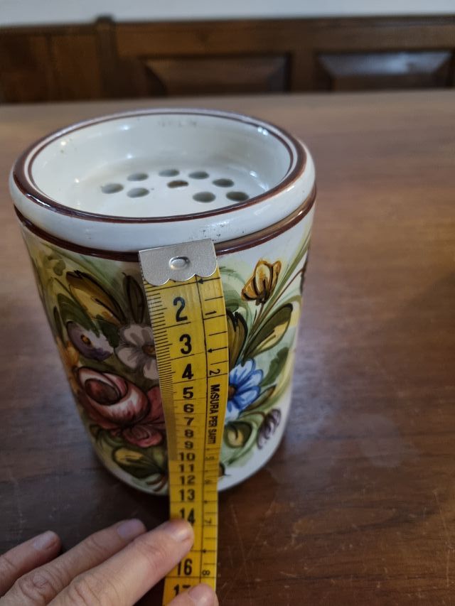 vasetto artigianato ceramica Castelli