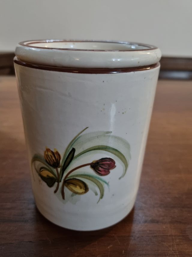 vasetto artigianato ceramica Castelli