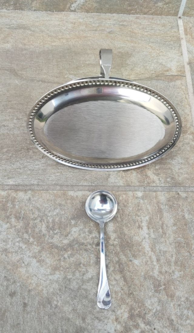 SALSERA INOXIDABLE + CUCHARA