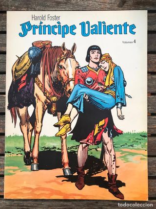 PRINCIPE VALIENTE NºS. 1, 2, 3 Y 4. BO, AÑO 1978.