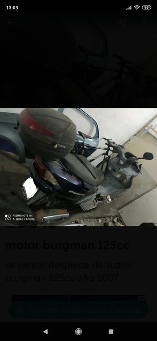 motor burgman 125cc