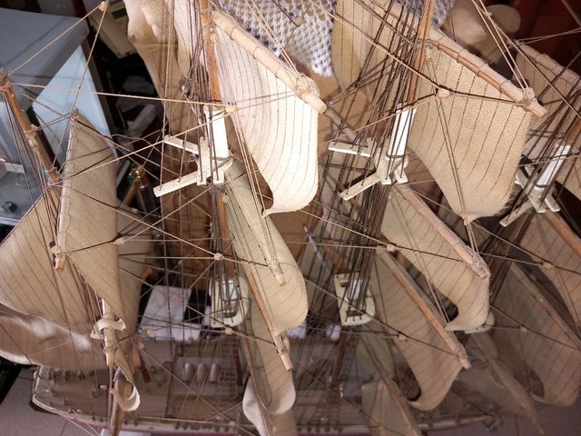 CLIPPER GREAT REPUBLIC siglo XIX. MAQUETA NAÚTICA.