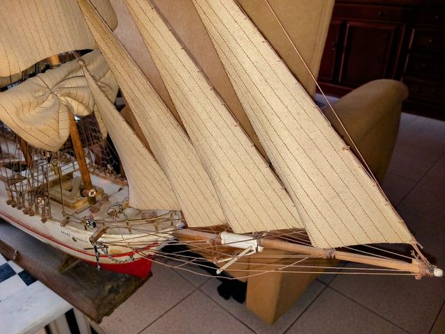 CLIPPER GREAT REPUBLIC siglo XIX. MAQUETA NAÚTICA.