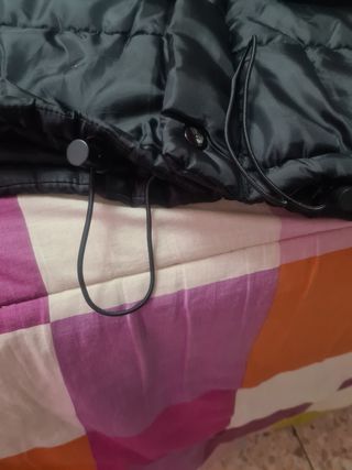 Cazadora tipo plumas hombre