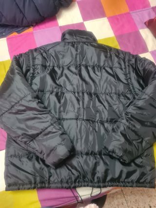 Cazadora tipo plumas hombre