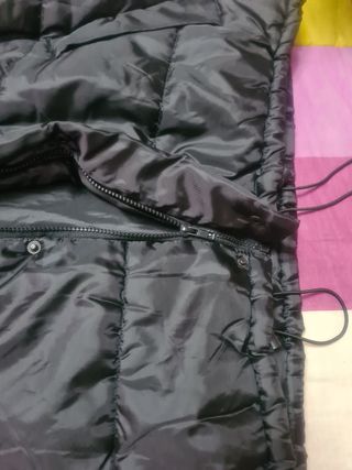 Cazadora tipo plumas hombre