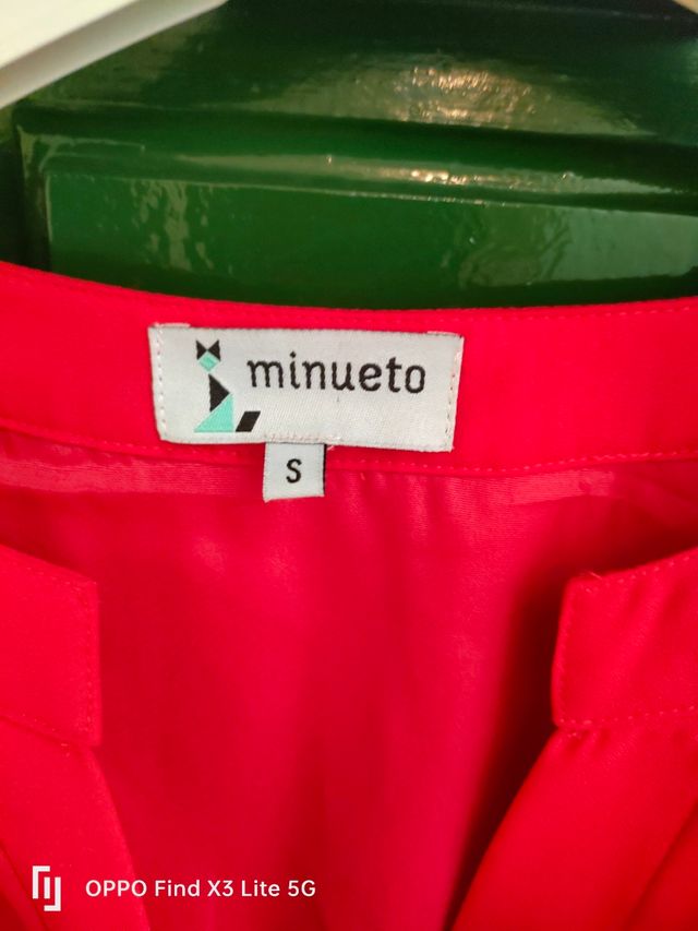 Vestido rojo Minueto S