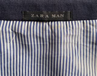 Blazer Zara Man en tejido de algodón nuevo talla M