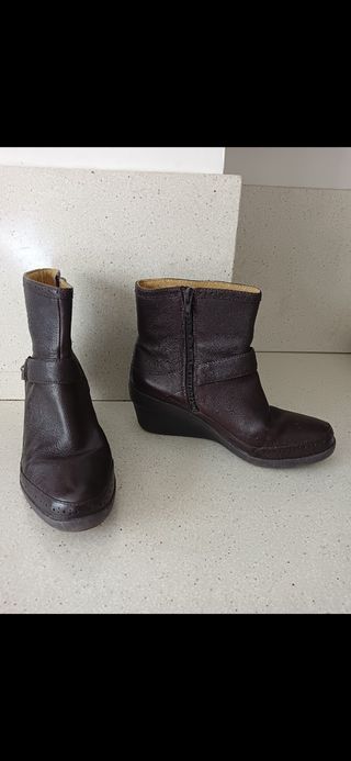 Botines Clarks de piel