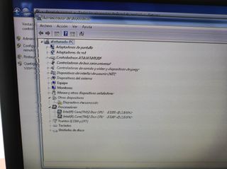 CONJUNTO PLACA PROCESADOR MEMORIA