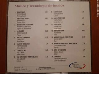 MUSICA Y TECNOLOGIA 60 GRANDES EXITOS SIEMENS 5 CD