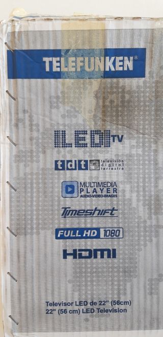 TELEFUNKEN LCD 22" Mod. TLFK22LEDPVR1