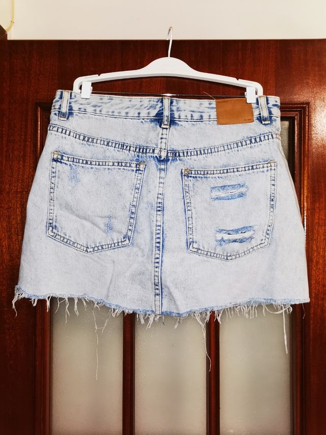 IMPERDIBLE Minifalda Jean L/40