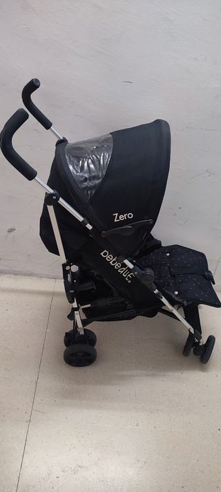 Silla de paseo BebeDue negra