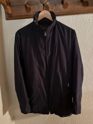 Cazadora azul marino Zara Sport talla M
