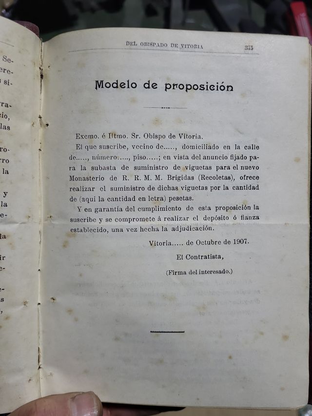 Obispado Vitoria Boletín eclesiastico