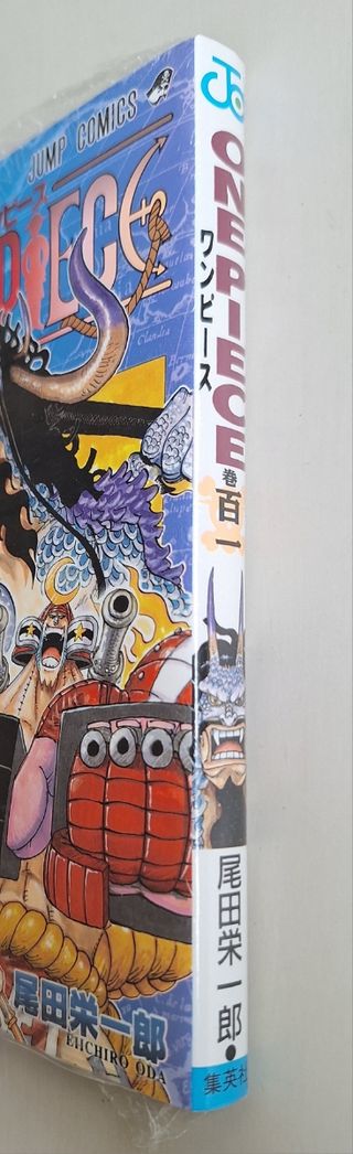 One piece tomos 100, 101 y 102 en japonés