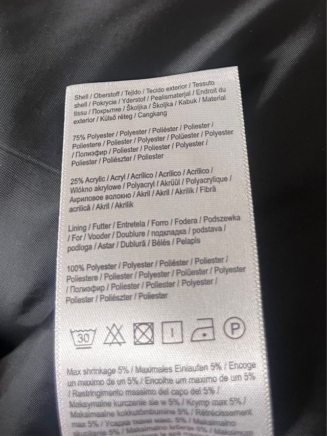 Blazer negra y blanca de Vila Talla M