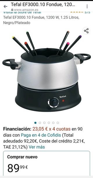 Fondue Tefal