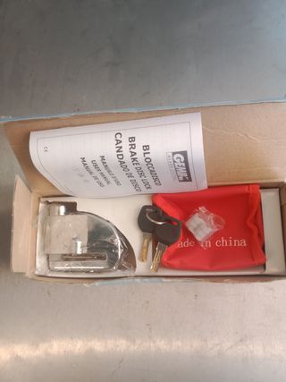 Antirrobo con alarma Piaggio original 