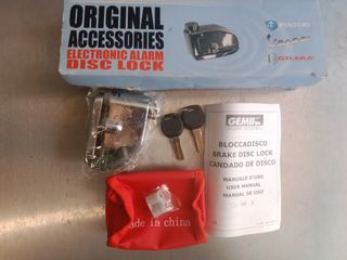 Antirrobo con alarma Piaggio original 