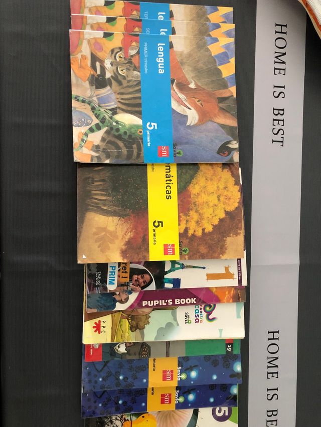 Libros 5º de primaria