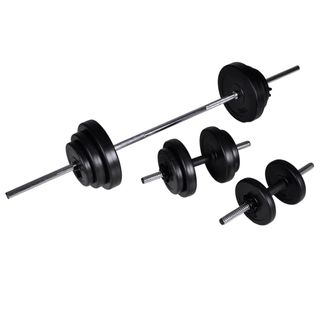 Máquina de musculación de pared con pesas 30,5 kg.