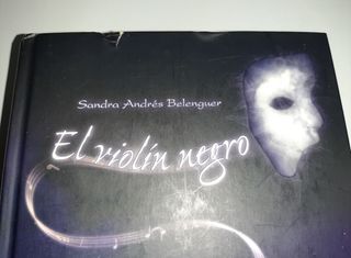 NOVELA "EL VIOLÍN NEGRO" SARA ANDRÉS BELENGUER