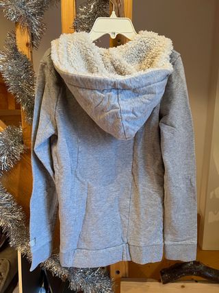 Felpa grigia cappuccio/bottoni "Liu Jo" taglia M