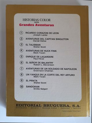 Historias Color El Pirata. Walter Scott Julio Viva