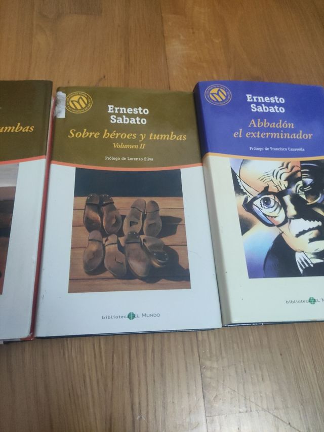 Lote Ernesto Sabato-Biblioteca El Mundo